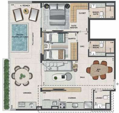 Apartamento à venda com 4 quartos, 132m² - Foto 30