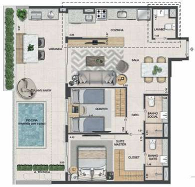 Apartamento à venda com 4 quartos, 132m² - Foto 31