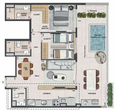 Apartamento à venda com 4 quartos, 132m² - Foto 34