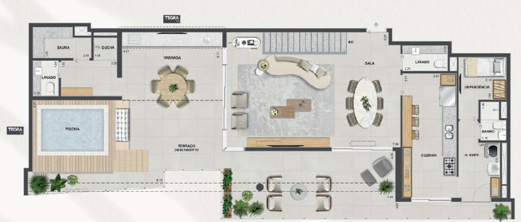 Apartamento, 3 quartos, 143 m² - Foto 59
