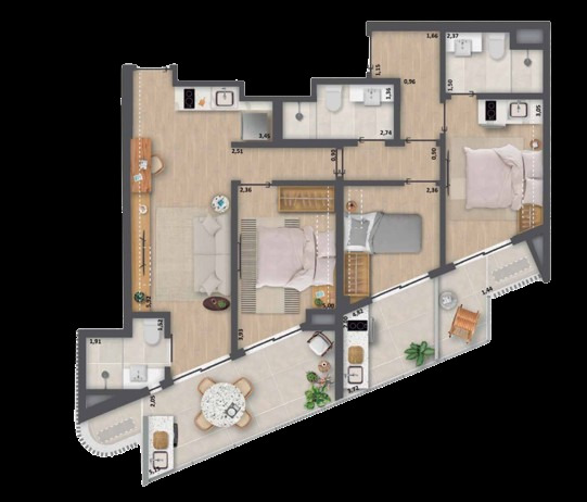 Apartamento à venda com 3 quartos, 92m² - Foto 20