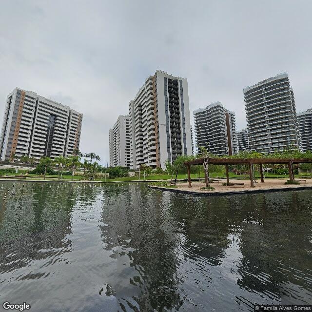 Imagem estática do "Street View" da localização