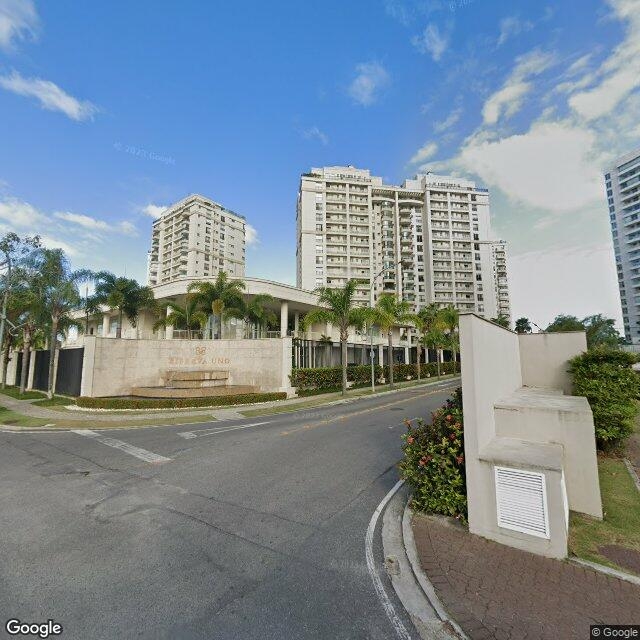 Imagem estática do "Street View" da localização