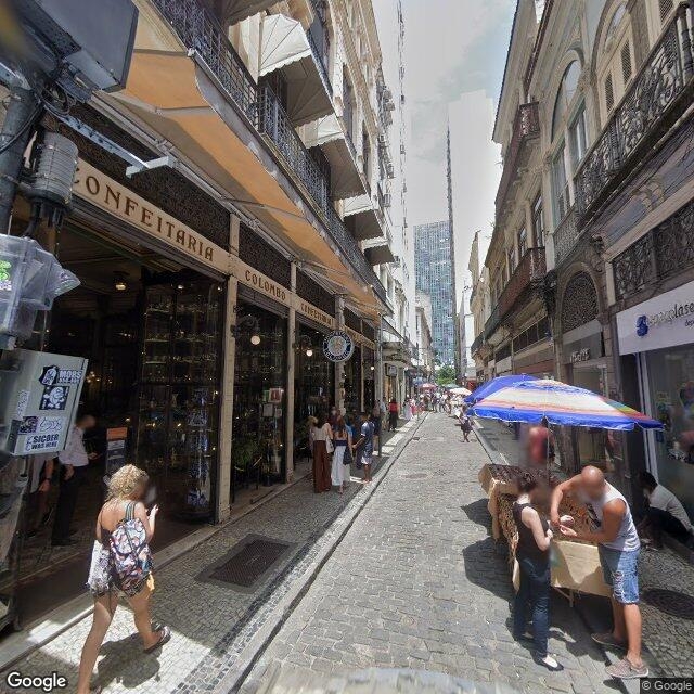Imagem estática do "Street View" da localização
