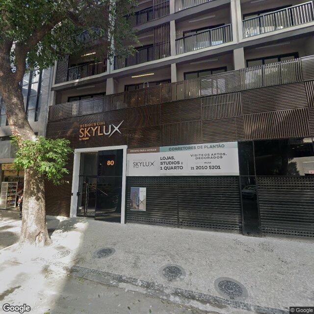 Imagem estática do "Street View" da localização