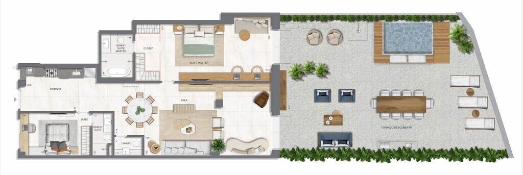 Apartamento à venda com 3 quartos, 177m² - Foto 83