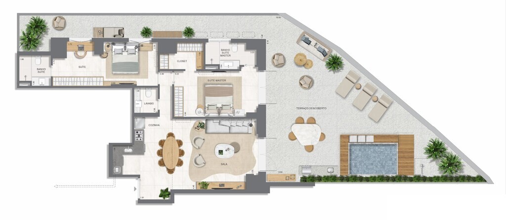 Apartamento à venda com 3 quartos, 177m² - Foto 82