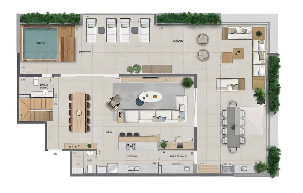 Apartamento à venda com 3 quartos, 125m² - Foto 50