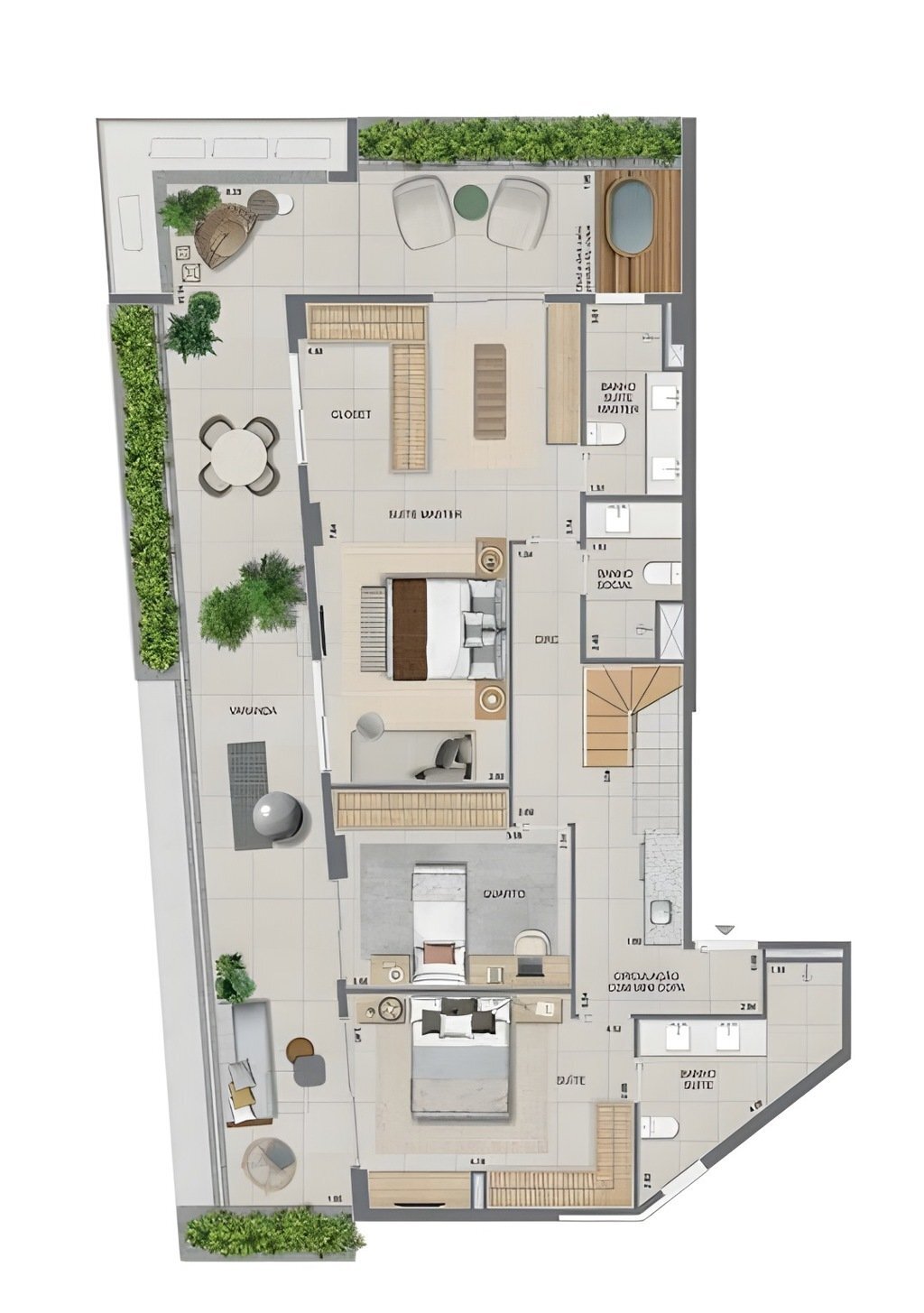 Apartamento à venda com 3 quartos, 125m² - Foto 46