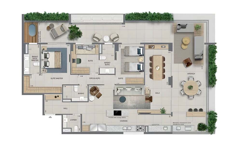 Apartamento à venda com 3 quartos, 125m² - Foto 40