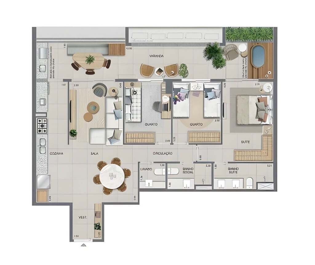 Apartamento à venda com 3 quartos, 125m² - Foto 31