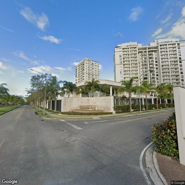 Imagem estática do "Street View" da localização