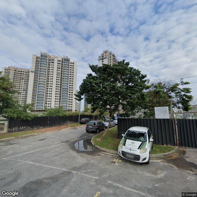 Imagem estática do "Street View" da localização