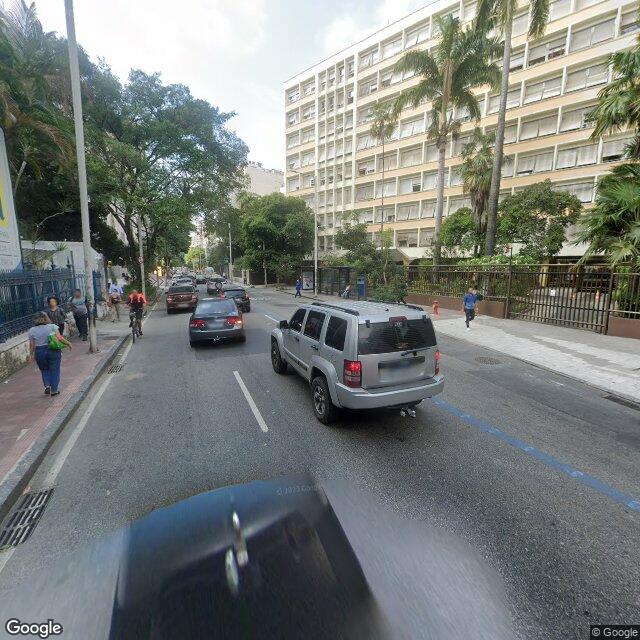 Imagem estática do "Street View" da localização