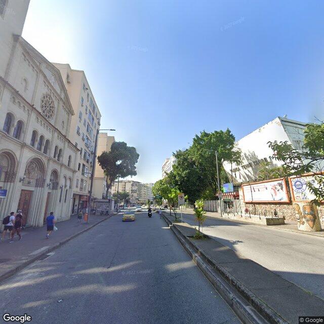 Imagem estática do "Street View" da localização