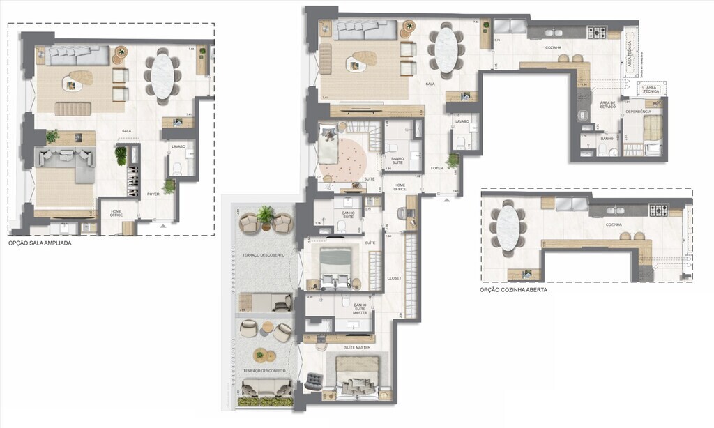 Apartamento à venda com 3 quartos, 147m² - Foto 59