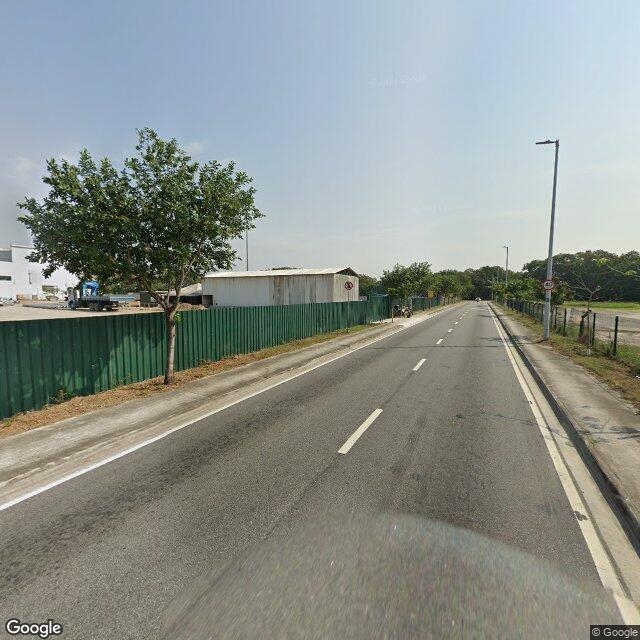 Imagem estática do "Street View" da localização