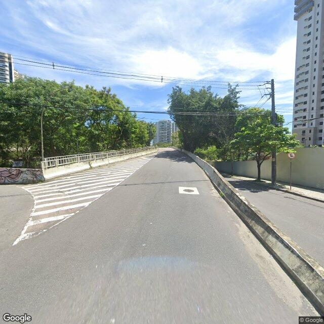 Imagem estática do "Street View" da localização