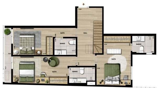 Apartamento à venda com 3 quartos, 133m² - Foto 38