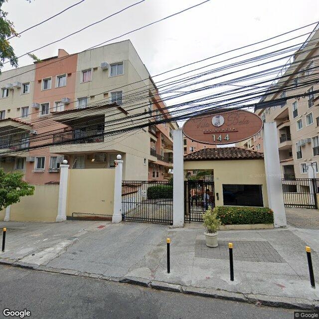 Imagem estática do "Street View" da localização