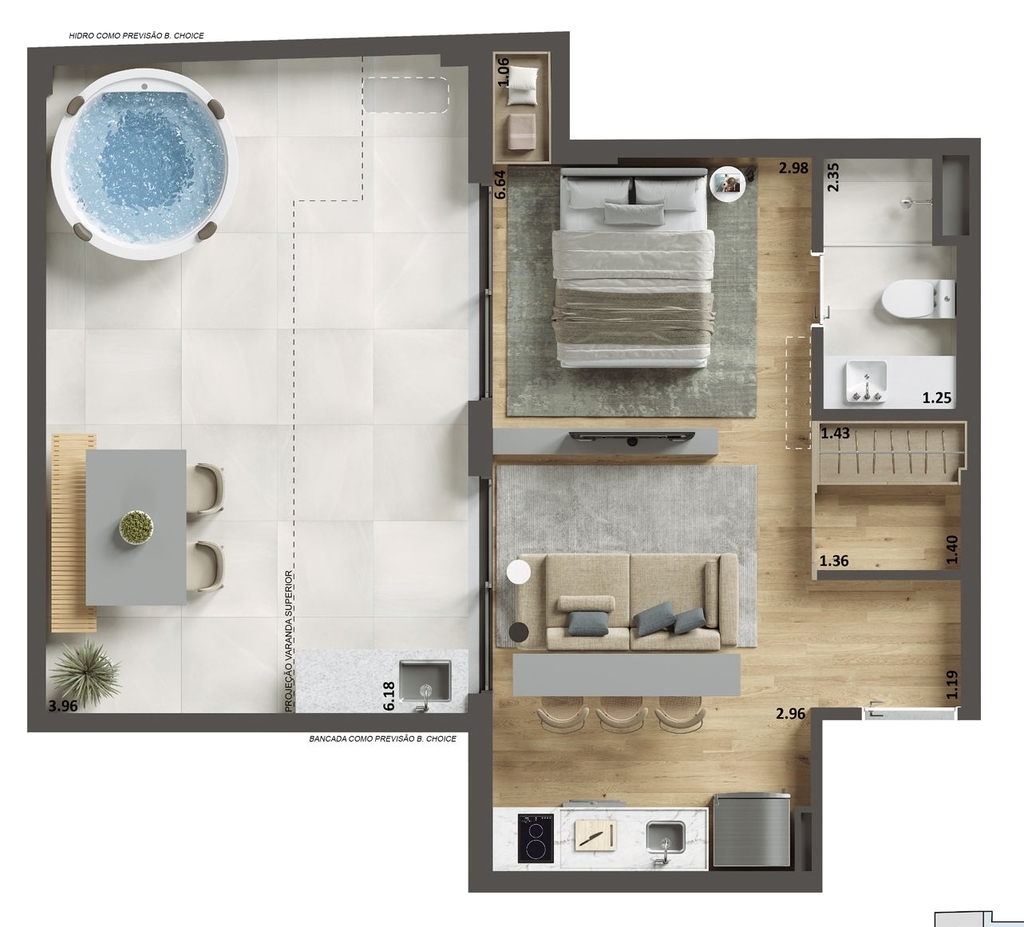 Apartamento à venda com 2 quartos, 74m² - Foto 22