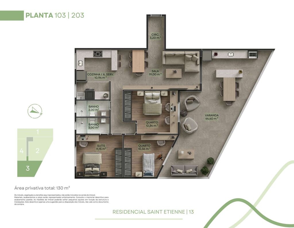 Cobertura à venda com 3 quartos, 158m² - Foto 19