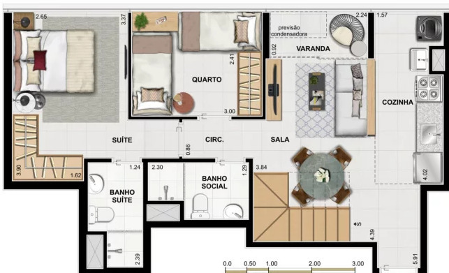 Apartamento, 2 quartos, 55 m² - Foto 19