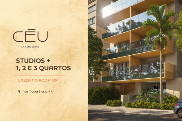 🌤️ CÉU LARANJEIRAS – O RENASCER DO LUXO CONTEMPORÂNEO NA ZONA SUL  Assinado por Alexandre Feu e Julia Feu