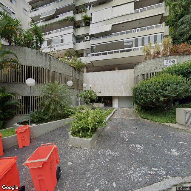 Imagem estática do "Street View" da localização