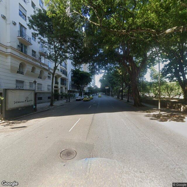 Imagem estática do "Street View" da localização