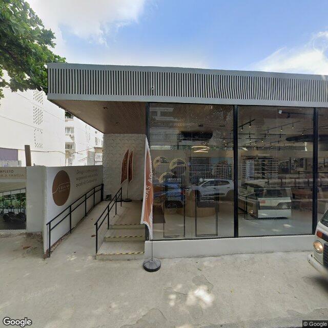 Imagem estática do "Street View" da localização