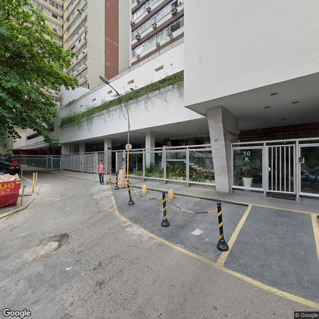 Imagem estática do "Street View" da localização