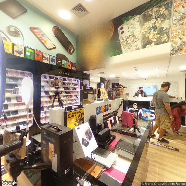 Imagem estática do "Street View" da localização