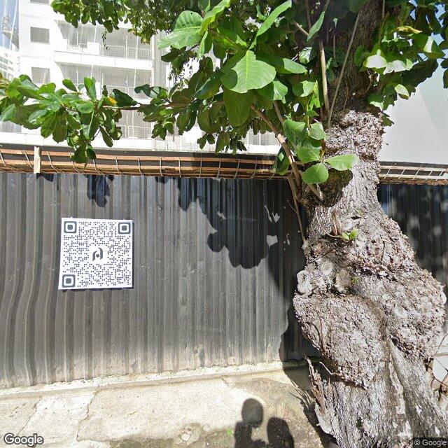 Imagem estática do "Street View" da localização