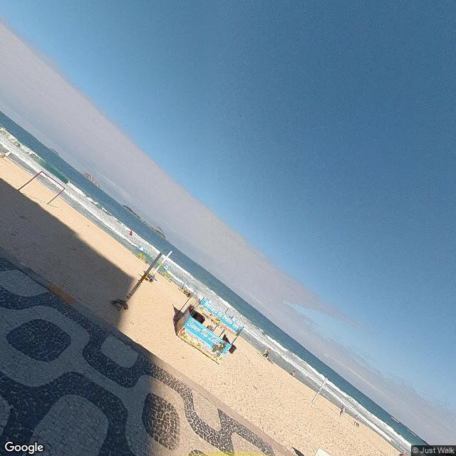 Imagem estática do "Street View" da localização