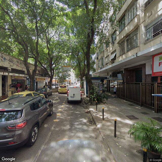 Imagem estática do "Street View" da localização