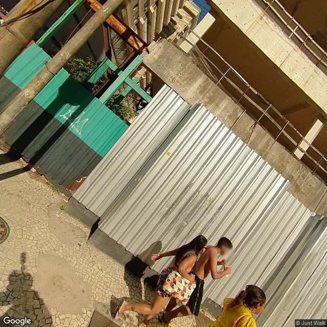 Imagem estática do "Street View" da localização