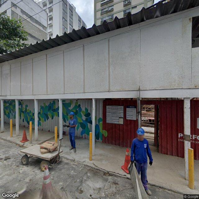 Imagem estática do "Street View" da localização