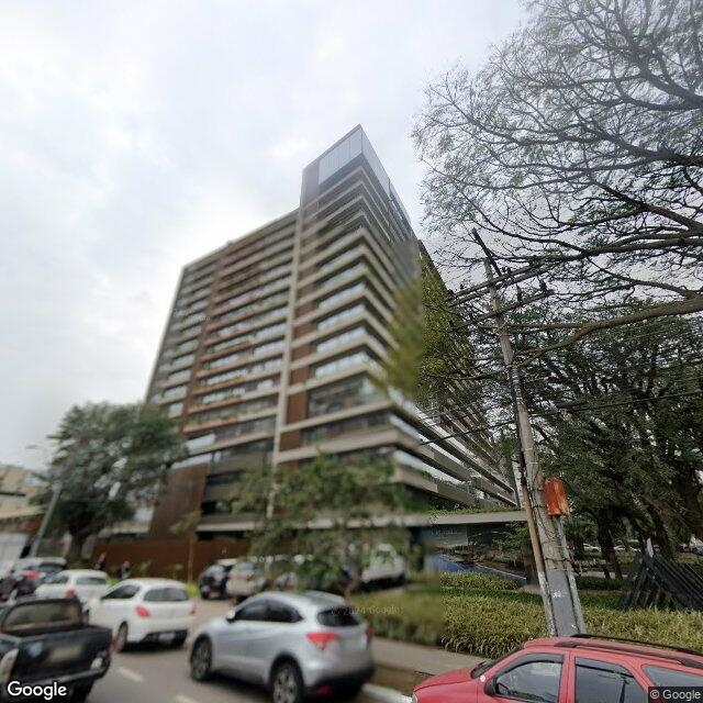 Imagem estática do "Street View" da localização