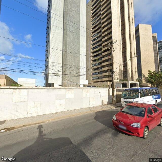 Imagem estática do "Street View" da localização