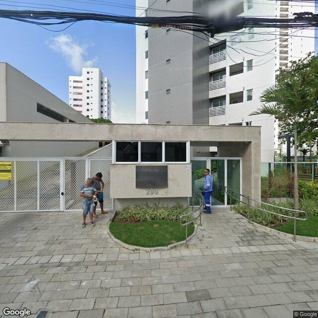 Imagem estática do "Street View" da localização