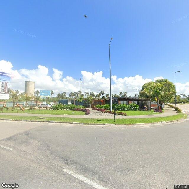 Imagem estática do "Street View" da localização