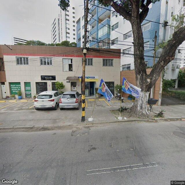 Imagem estática do "Street View" da localização