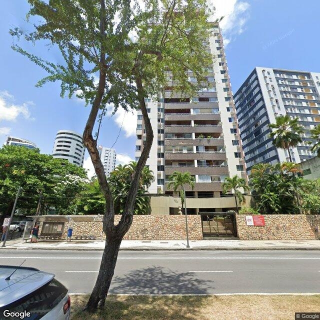 Imagem estática do "Street View" da localização