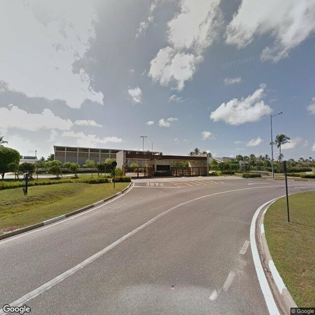 Imagem estática do "Street View" da localização