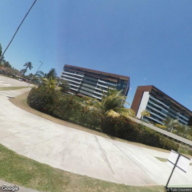 Imagem estática do "Street View" da localização