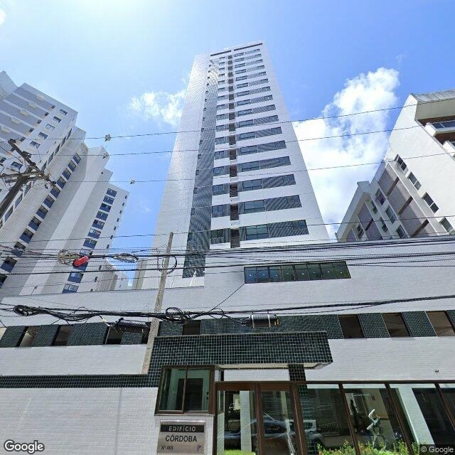 Imagem estática do "Street View" da localização