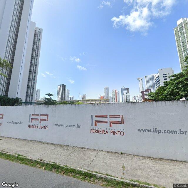 Imagem estática do "Street View" da localização