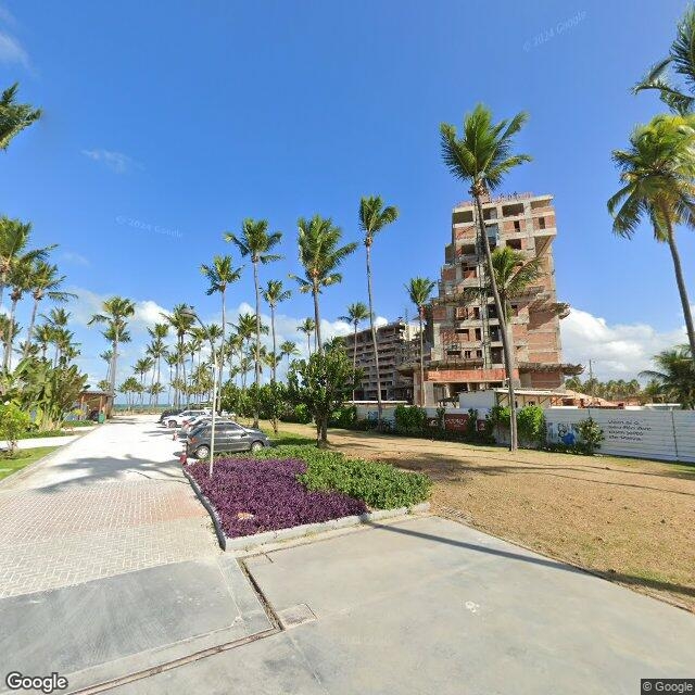 Imagem estática do "Street View" da localização