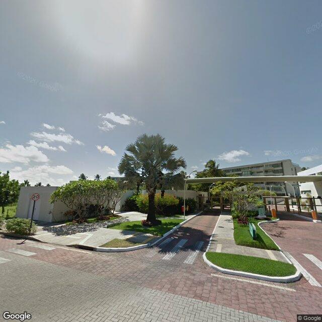 Imagem estática do "Street View" da localização